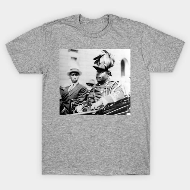 Black History Icon Marcus Garvey T-Shirt by Panafrican Studies Group